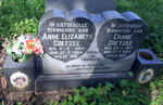 COETZEE Anne Elizabeth 1969-1984 :: COETZEE Chane 1971-1984