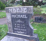 MBEJE Michael Vusi 1959-2001