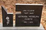 CLOETE Gertruida Wesselina 1891-1975