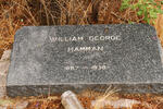 HAMMAN William George 1887-1938