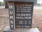 HURST Albert Walter 1950-2000
