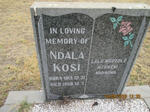 KOSI Ndala 1913-1958