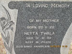 TWALA Netta 1922-1953