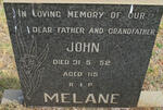 MELANE John -1952