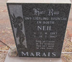 MARAIS Neil 1987-1987