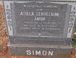 SIMON Atulla Geauillaume Andor 1916-1985