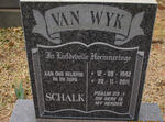 WYK Schalk, van 1942-2011