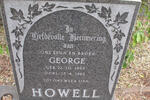 HOWELL George 1963-1985