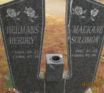? Hermans Herdry 1965-2006 :: Maekane Solomon 1947-2009