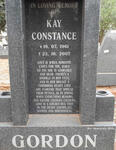 GORDON Kay Constance 1961-2007