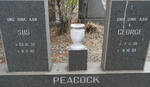 PEACOCK George 1930-2003 & Sus 1932-1982