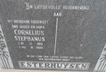 ESTERHUYSEN Cornelius Stephanus 1915-1982