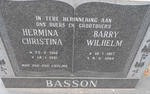BASSON Barry Wilhelm 1917-1994 & Hermina Christina 1918-1991