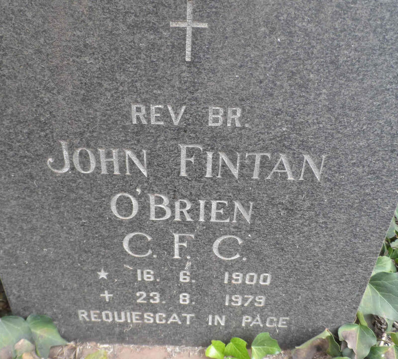 O'BRIEN John Fintan 1900-1979