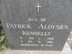 KENNELY Patrick Aloysius 1915-1981