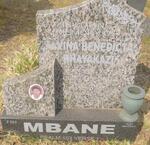 MBANE Alvina Benedicta Khayakazi 1972-2002