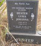 VENTER Hester Lusia Johanna 1923-2002