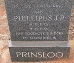 PRINSLOO Phillipus J. P. 1926-1985