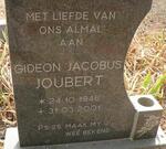 JOUBERT Gideon Jacobus 1946-2001