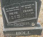 HÖLL Pietie 1943-2002 & Franie 1944-