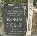 NIEKERK Kobus, van 1917-2002