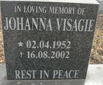 VISAGIE Johanna 1952-2002