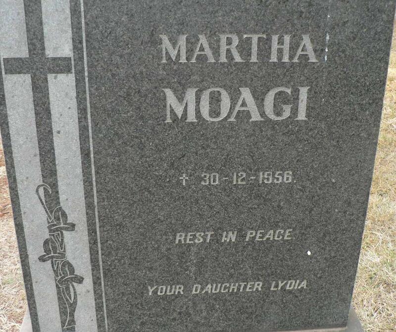 MOAGI Martha -1956
