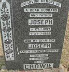 CROWIE Joseph 1897-1959 :: CROWIE Joseph 1921-1952