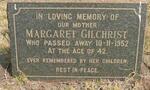 GILCHRIST Margaret -1952