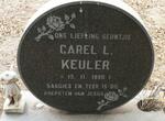 KEULER Carel L. 1990-1990