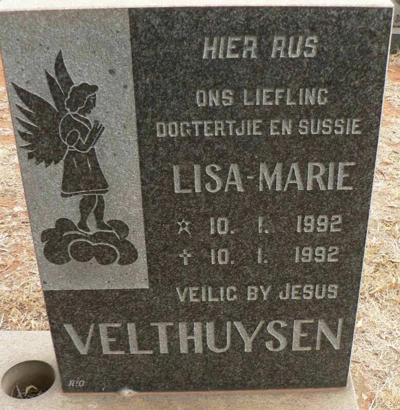 VELTHUYSEN Lisa-Marie 1992-1992