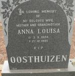 OOSTHUIZEN Anna Louisa 1924-1985
