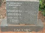 JACOBS Wilhelmina Frederika nee TRIELOFF 1922-2002