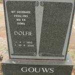GOUWS Dolfie 1950-2006