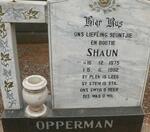 OPPERMAN Shaun 1975-1982