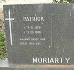 MORIARTY Patrick 1928-1988