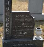 JOUBERT Peet 1948-2001 & Susan 1950-
