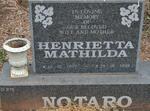 NOTARO Henrietta Mathilda 1977-1998