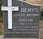 DENYS Joseph Antoine Chislain 1903-1977