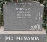 McMENAMIN Doris May 1911-1980