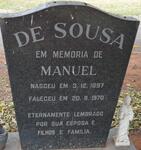 SOUSA Manuel, de 1897-1970