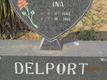 DELPORT Ina 1949-2001