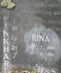 PINKHARD Rina 1945-1981