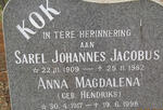 KOK Sarel Johannes Jacobus 1909-1982 & Anna Magdalena HENDRIKS 1917-1998