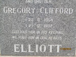 ELLIOTT Gregory Clifford 1964-1982