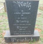 FRIELICK Stanley 1902-1956 & Eleanor 1905-1985