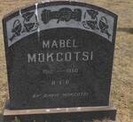 MOKGOTSI Mabel 1812-1950