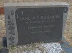 KGOARIPE Jane M.P. -1953