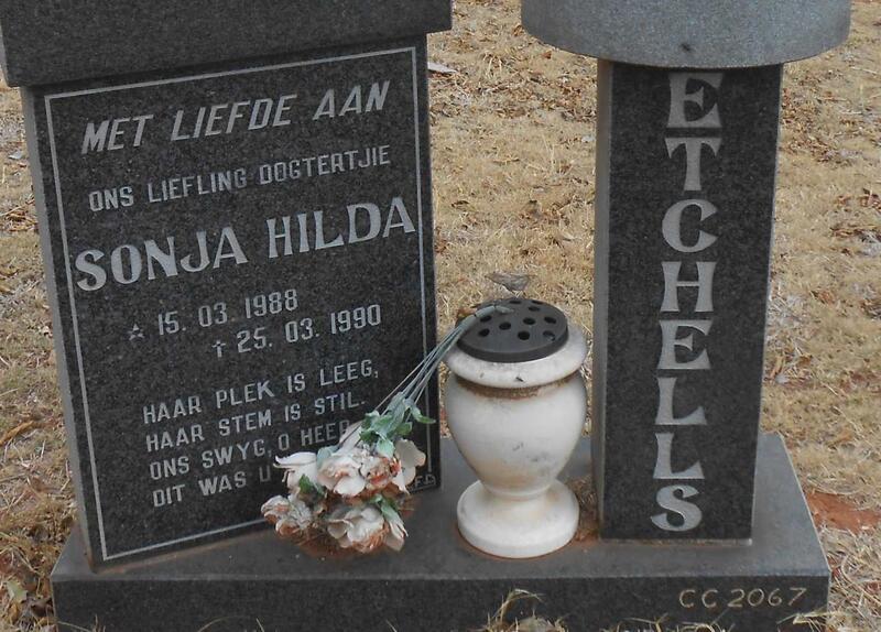 ETCHELLS Sonja Hilda 1988-1990