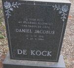KOCK Daniel Jacobus, de 1941-1984
